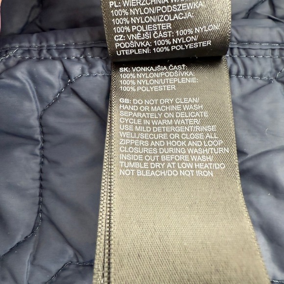 Men's The North Face ThermoBall Hooded Jacket Navy L Insulated - Picture 16 of 16